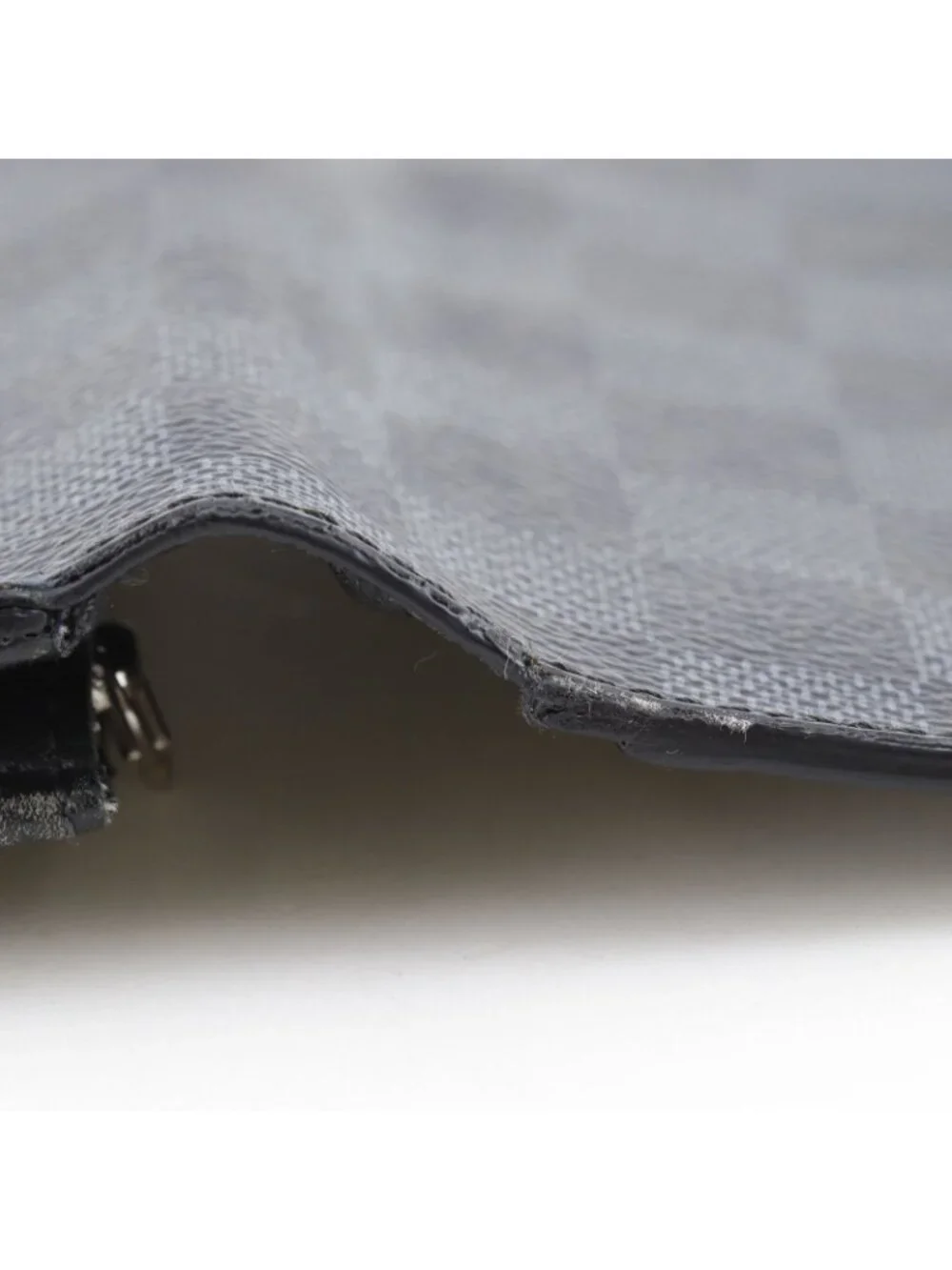 Louis Vuitton Portefeuille Brazza Damier Graphite Canvas Black Wallet
